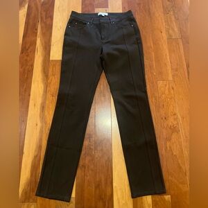 Etcetera Rich Brown Pants Womens Size 4 Super Chic Heavy Quality PC Office Moder